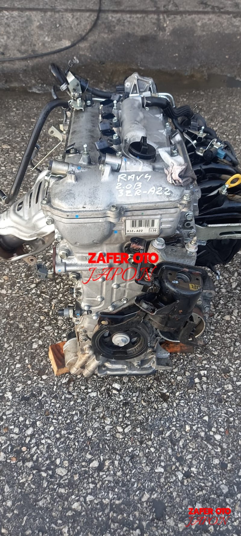 TOYOTA - RAV4 / 3ZR 2.0 KOMPLE MOTOR